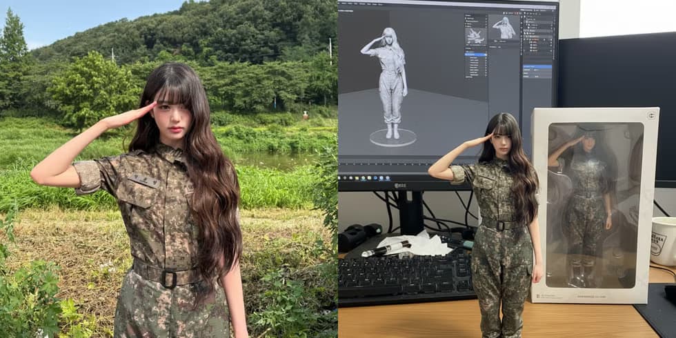 AI Miniatur viral effect showcase