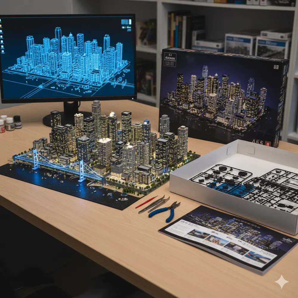 City Skyline Model