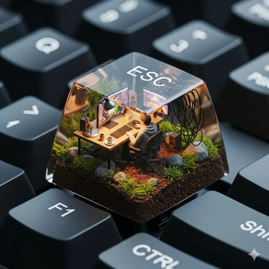 Keycap Micro 3D Model