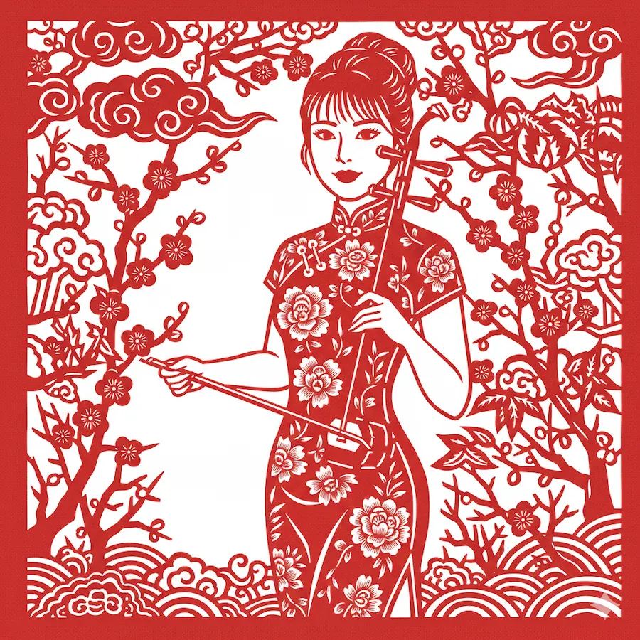 Paper-cut Art Portrait